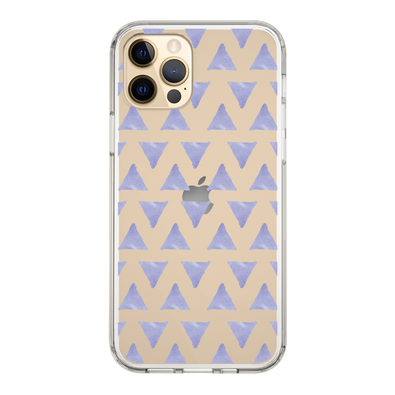 Slim Protection Case［ Original - Favorite Color Triangle - Purple ］