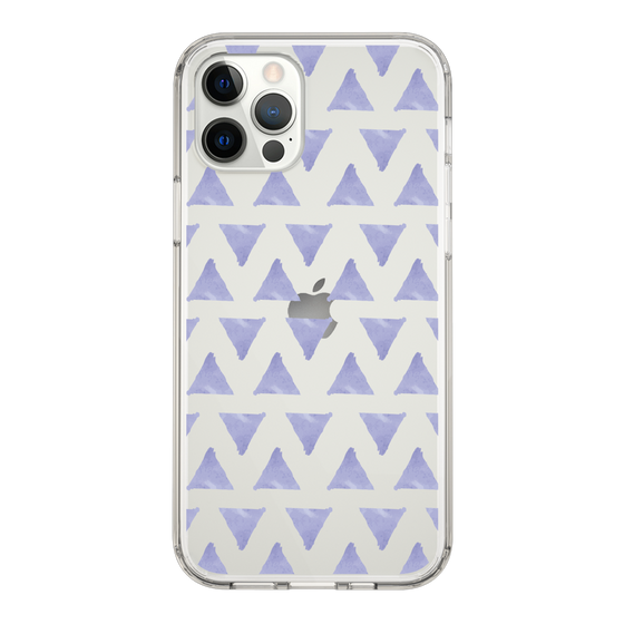 Slim Protection Case［ Original - Favorite Color Triangle - Purple ］