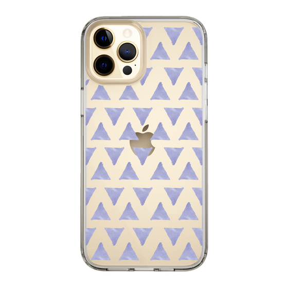 Slim Protection Case［ Original - Favorite Color Triangle - Purple ］