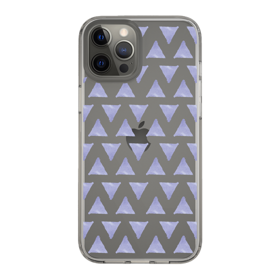 Slim Protection Case［ Original - Favorite Color Triangle - Purple ］