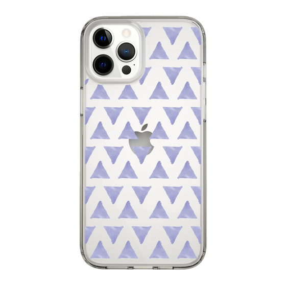 Slim Protection Case［ Original - Favorite Color Triangle - Purple ］