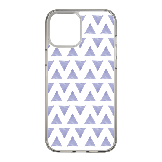 Slim Protection Case［ Original - Favorite Color Triangle - Purple ］
