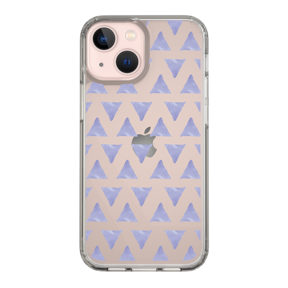 Slim Protection Case［ Original - Favorite Color Triangle - Purple ］