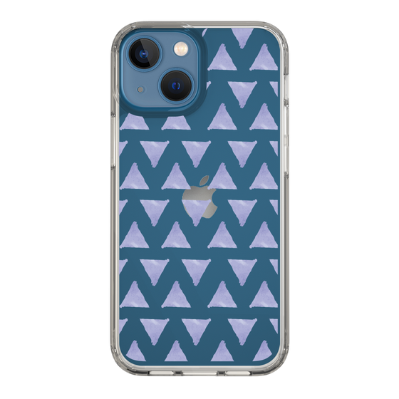 Slim Protection Case［ Original - Favorite Color Triangle - Purple ］