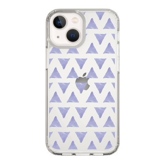 Slim Protection Case［ Original - Favorite Color Triangle - Purple ］
