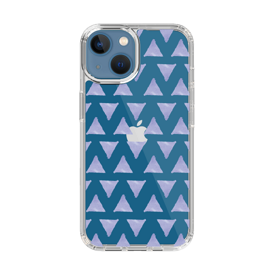 Slim Protection Case［ Original - Favorite Color Triangle - Purple ］