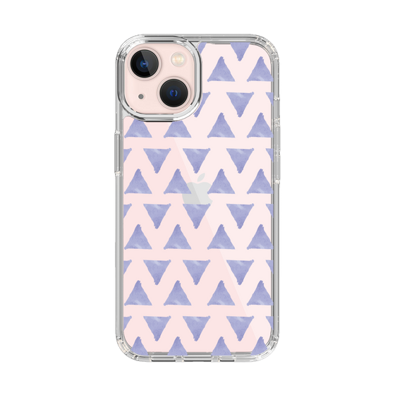 Slim Protection Case［ Original - Favorite Color Triangle - Purple ］