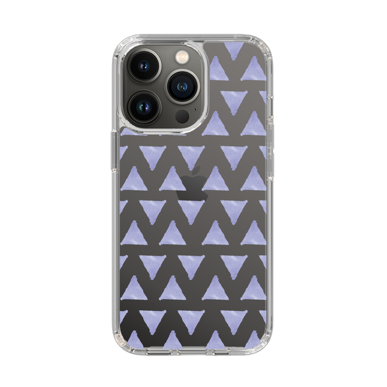 Slim Protection Case［ Original - Favorite Color Triangle - Purple ］