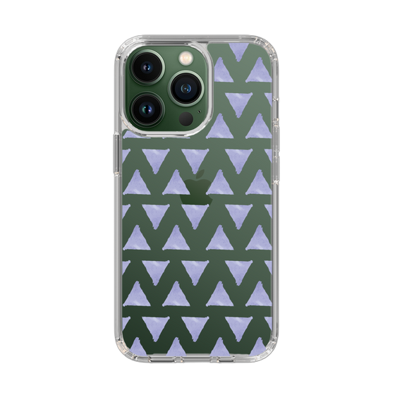 Slim Protection Case［ Original - Favorite Color Triangle - Purple ］