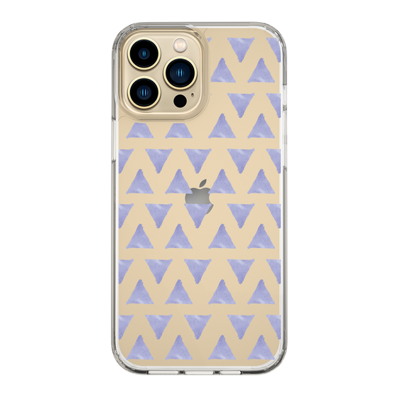 Slim Protection Case［ Original - Favorite Color Triangle - Purple ］