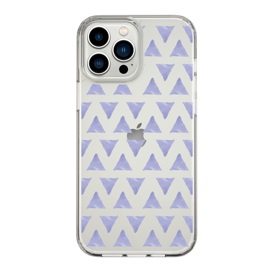 Slim Protection Case［ Original - Favorite Color Triangle - Purple ］