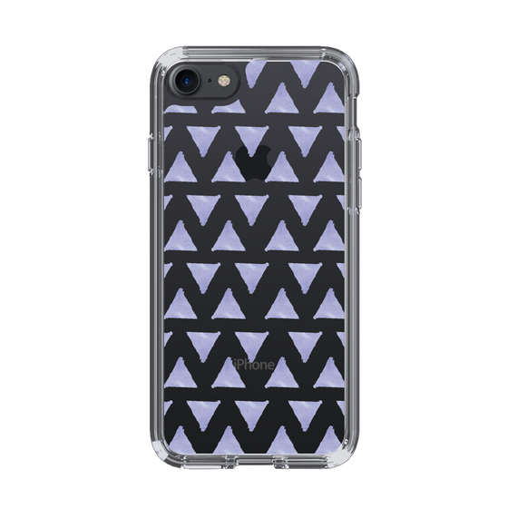 Slim Protection Case［ Original - Favorite Color Triangle - Purple ］