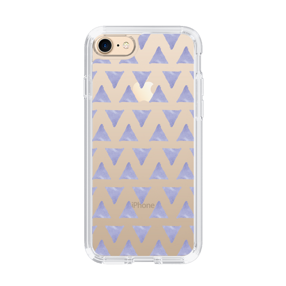 Slim Protection Case［ Original - Favorite Color Triangle - Purple ］