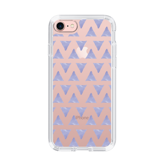 Slim Protection Case［ Original - Favorite Color Triangle - Purple ］