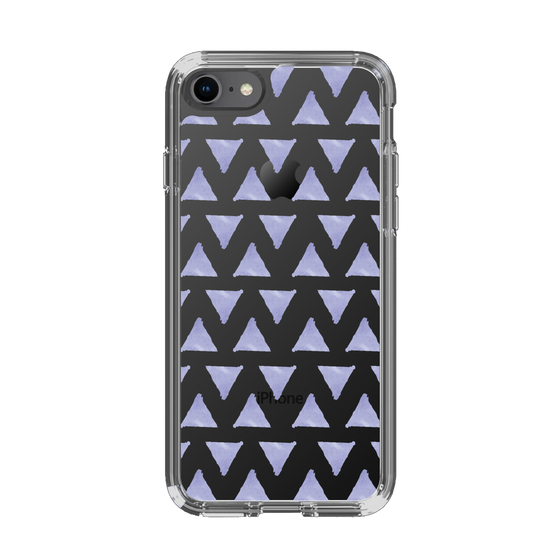 Slim Protection Case［ Original - Favorite Color Triangle - Purple ］