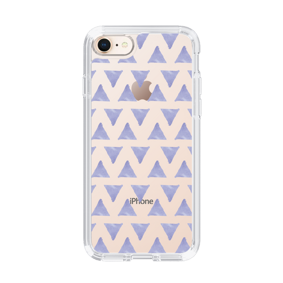 Slim Protection Case［ Original - Favorite Color Triangle - Purple ］