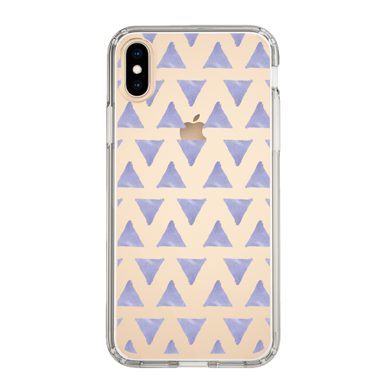 Slim Protection Case［ Original - Favorite Color Triangle - Purple ］