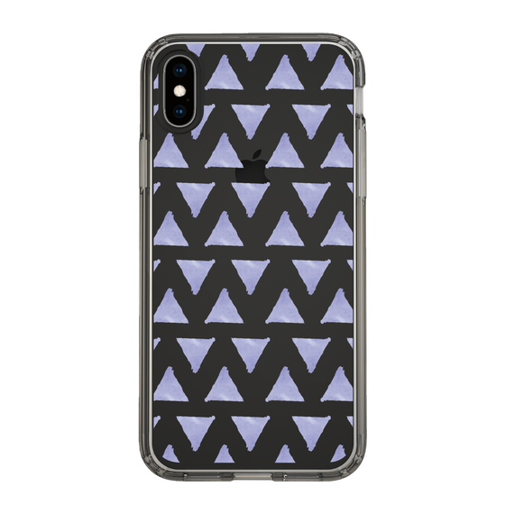 Slim Protection Case［ Original - Favorite Color Triangle - Purple ］
