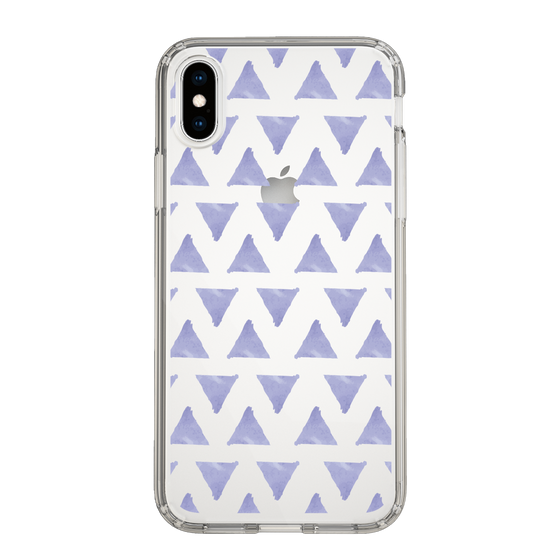 Slim Protection Case［ Original - Favorite Color Triangle - Purple ］