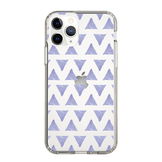 Slim Protection Case［ Original - Favorite Color Triangle - Purple ］