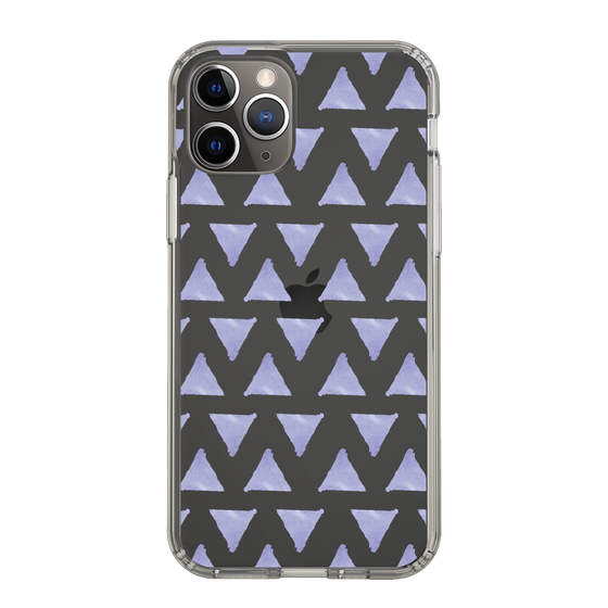 Slim Protection Case［ Original - Favorite Color Triangle - Purple ］