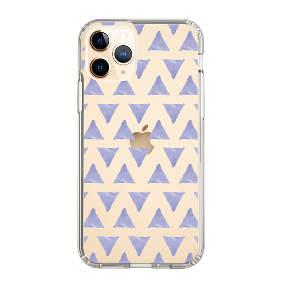 Slim Protection Case［ Original - Favorite Color Triangle - Purple ］