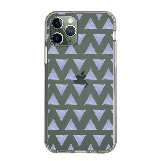 Slim Protection Case［ Original - Favorite Color Triangle - Purple ］
