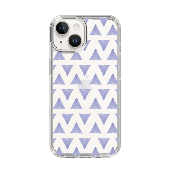 Slim Protection Case［ Original - Favorite Color Triangle - Purple ］