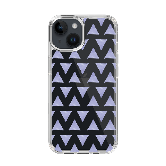 Slim Protection Case［ Original - Favorite Color Triangle - Purple ］