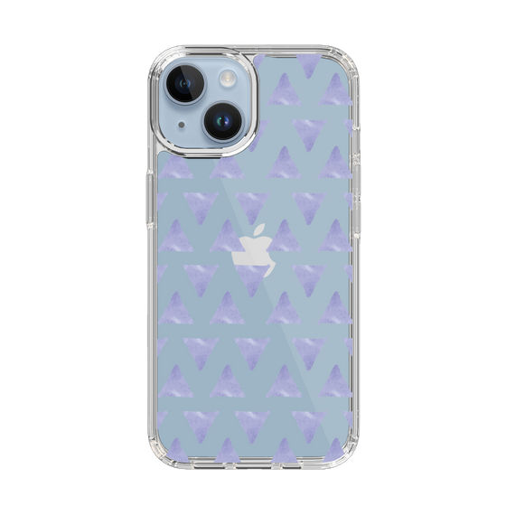 Slim Protection Case［ Original - Favorite Color Triangle - Purple ］