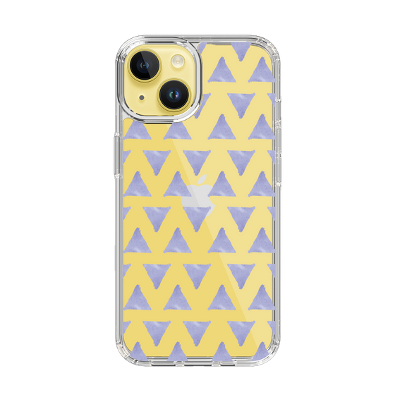 Slim Protection Case［ Original - Favorite Color Triangle - Purple ］