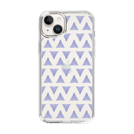 Slim Protection Case［ Original - Favorite Color Triangle - Purple ］