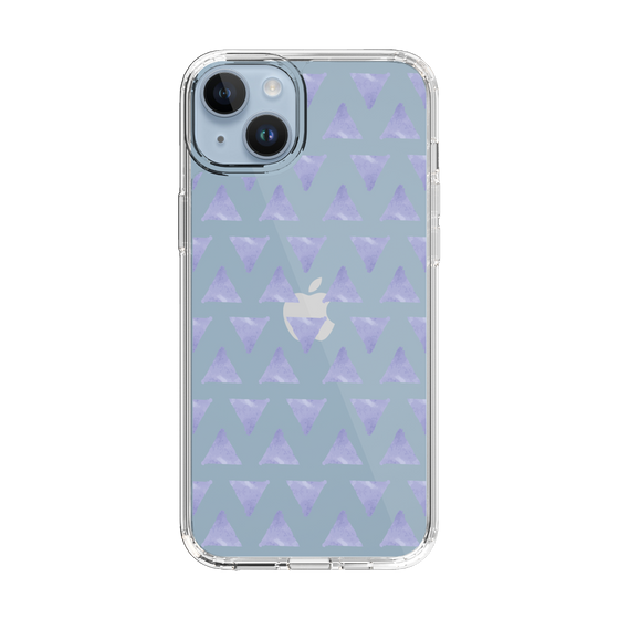 Slim Protection Case［ Original - Favorite Color Triangle - Purple ］