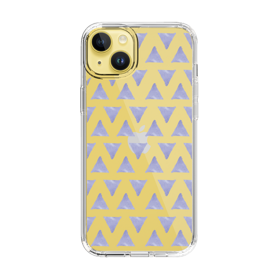 Slim Protection Case［ Original - Favorite Color Triangle - Purple ］