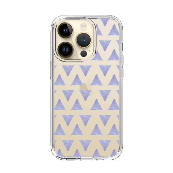 Slim Protection Case［ Original - Favorite Color Triangle - Purple ］