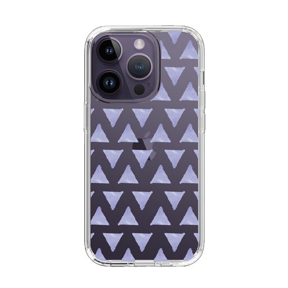 Slim Protection Case［ Original - Favorite Color Triangle - Purple ］