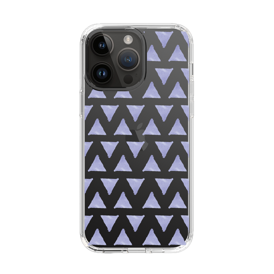 Slim Protection Case［ Original - Favorite Color Triangle - Purple ］