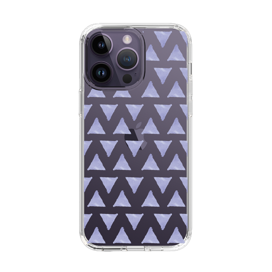Slim Protection Case［ Original - Favorite Color Triangle - Purple ］