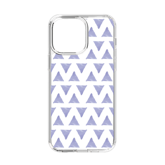 Slim Protection Case［ Original - Favorite Color Triangle - Purple ］