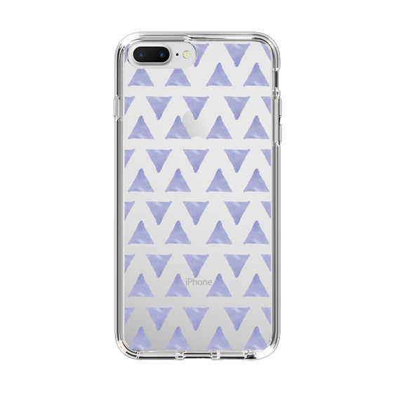 Slim Protection Case［ Original - Favorite Color Triangle - Purple ］