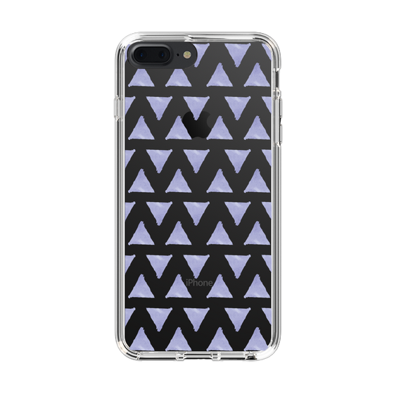 Slim Protection Case［ Original - Favorite Color Triangle - Purple ］