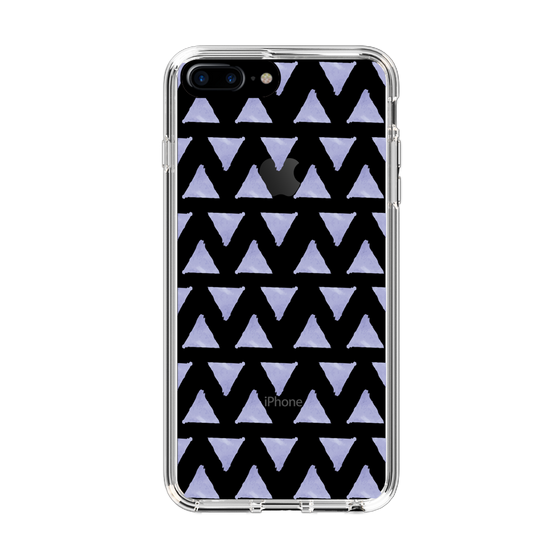 Slim Protection Case［ Original - Favorite Color Triangle - Purple ］