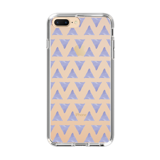 Slim Protection Case［ Original - Favorite Color Triangle - Purple ］