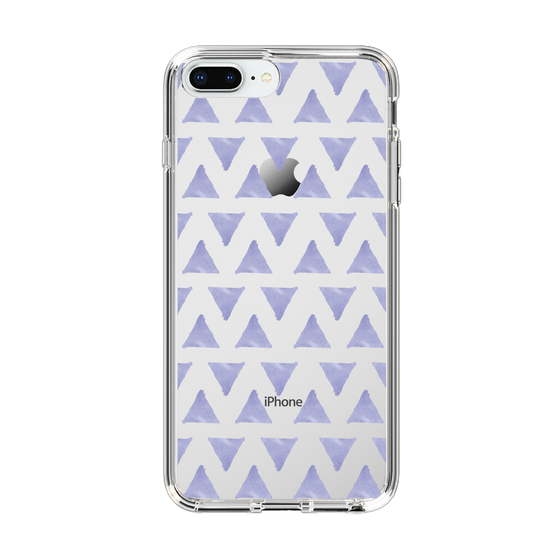 Slim Protection Case［ Original - Favorite Color Triangle - Purple ］
