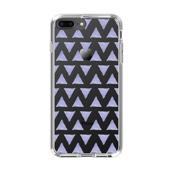 Slim Protection Case［ Original - Favorite Color Triangle - Purple ］