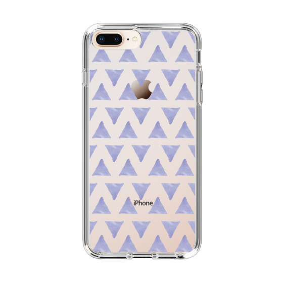 Slim Protection Case［ Original - Favorite Color Triangle - Purple ］