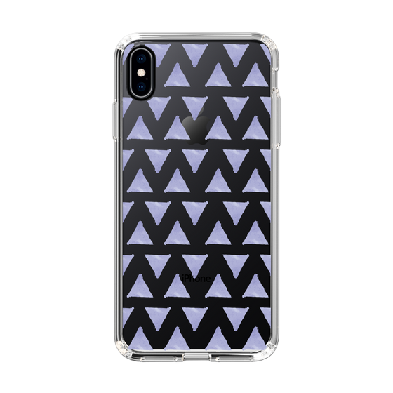 Slim Protection Case［ Original - Favorite Color Triangle - Purple ］