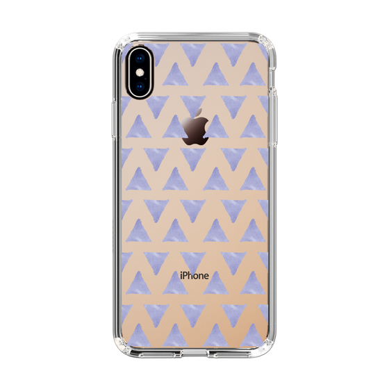Slim Protection Case［ Original - Favorite Color Triangle - Purple ］