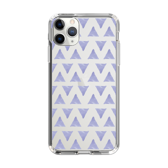 Slim Protection Case［ Original - Favorite Color Triangle - Purple ］