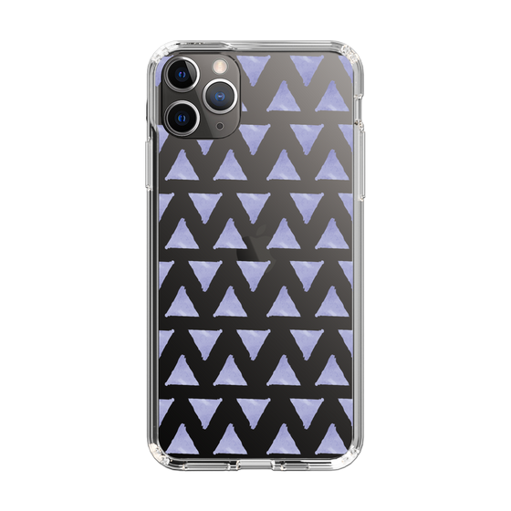 Slim Protection Case［ Original - Favorite Color Triangle - Purple ］